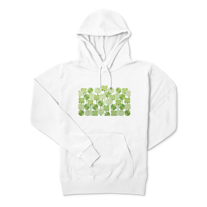 プルパーカー　白色　M