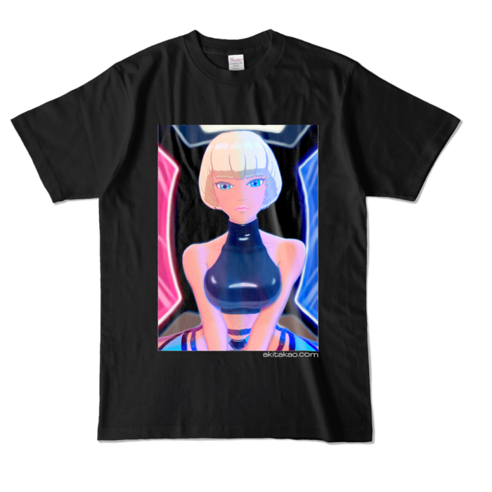 カラーTシャツ - L - ブラック (濃色)