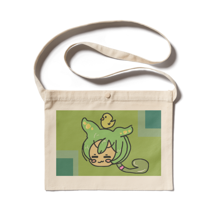 サコッシュ - 300 x 230 (mm) 色:ナチュラル