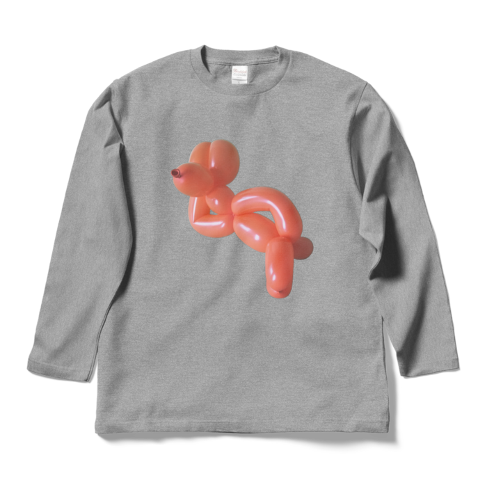 ロングスリーブTシャツ - L - 杢グレー