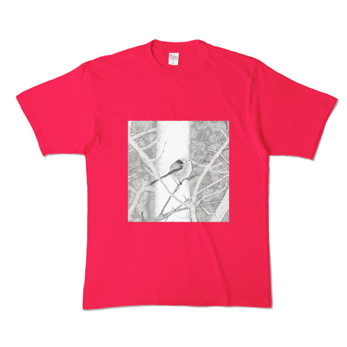 カラーTシャツ - XL - ホットピンク (濃色)(13)