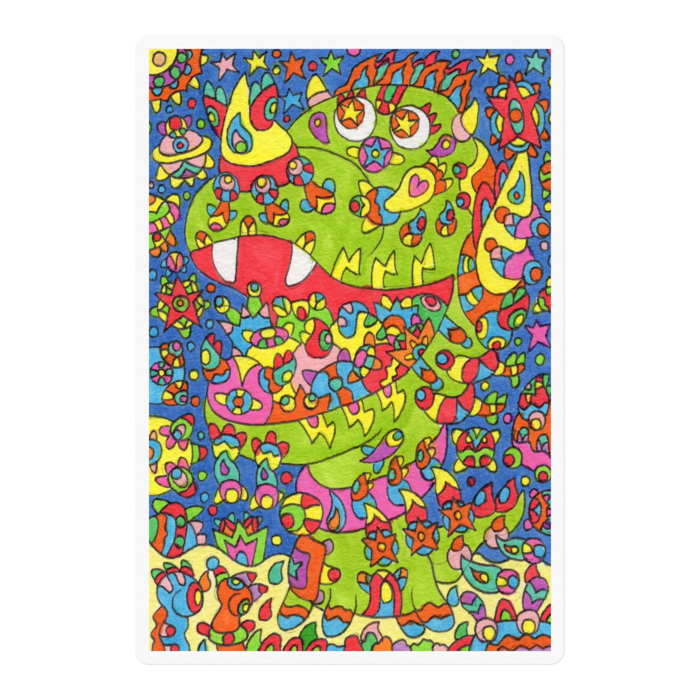 ステッカー - 100 x 100 (mm)(1)