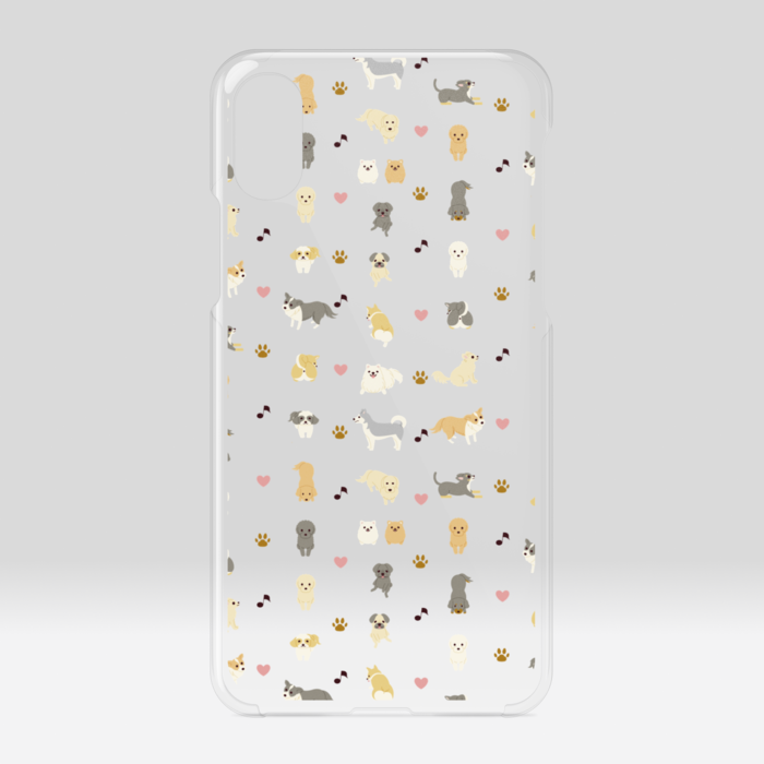 クリアiPhoneケース iPhone X / XS