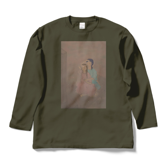 ロングスリーブTシャツ - L - アーミーグリーン