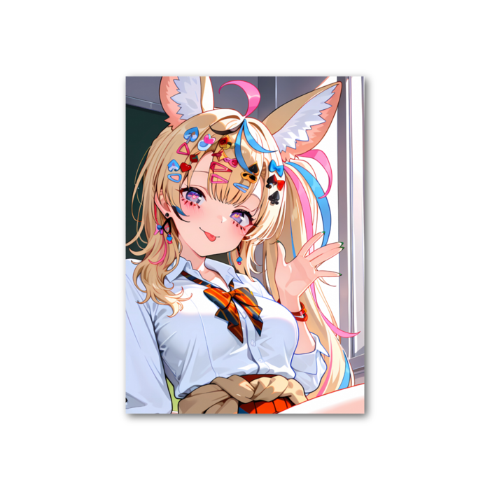 フォト風カード - 縦 - 片面
