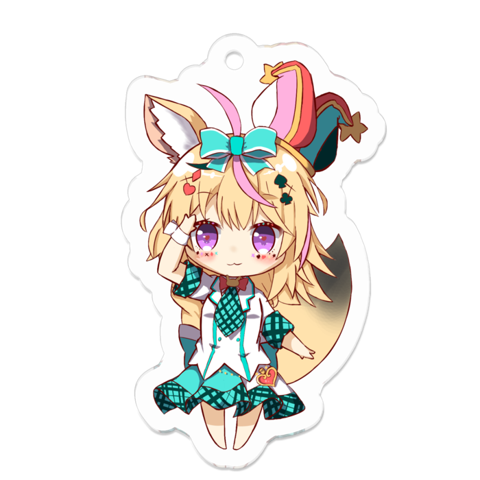 アクリルキーホルダー - 50 x 50 (mm)