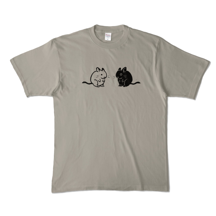 カラーTシャツ - XL - シルバーグレー （淡色）