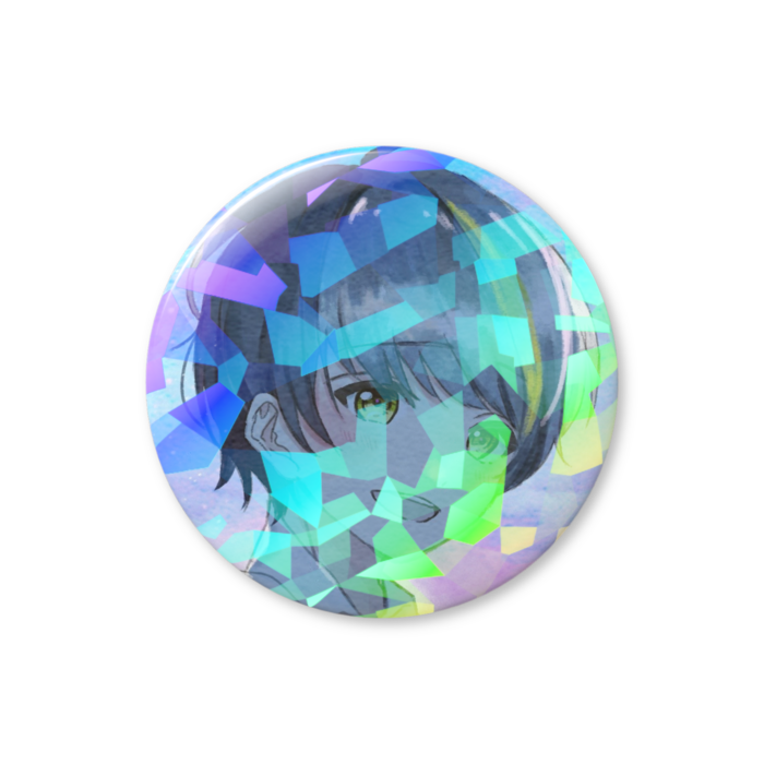ダーリン-ホログラム缶バッジ - 56mm(1)