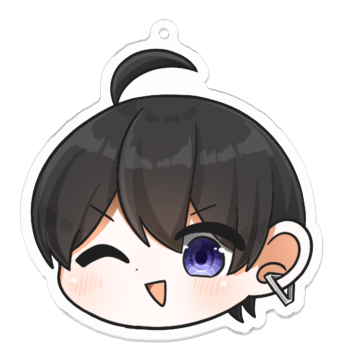 アクリルキーホルダー - 70 x 70 (mm)