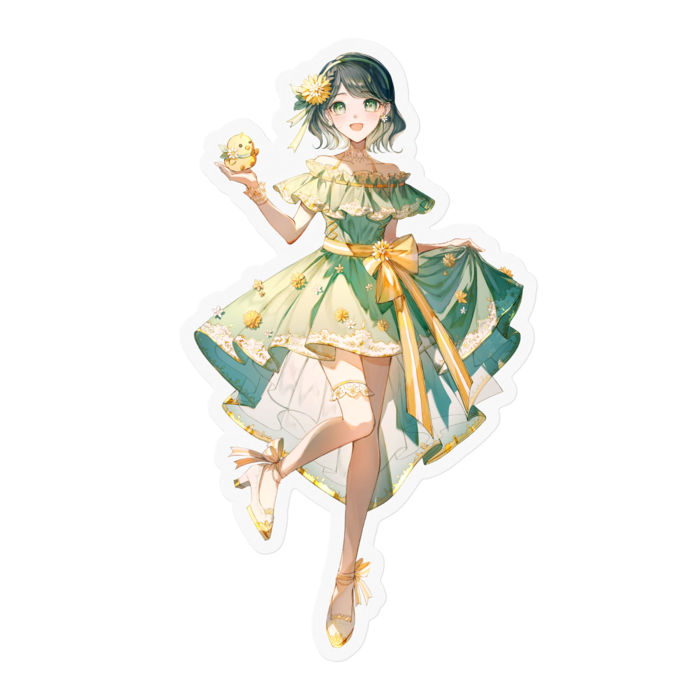 ステッカー - 100 x 100 (mm)