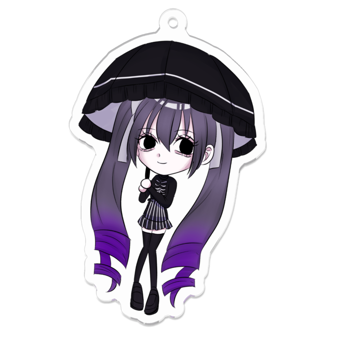 アクリルキーホルダー - 70 x 70 (mm)