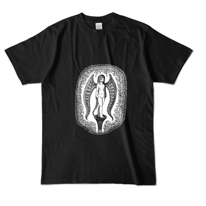 カラーTシャツ - L - ブラック (濃色)