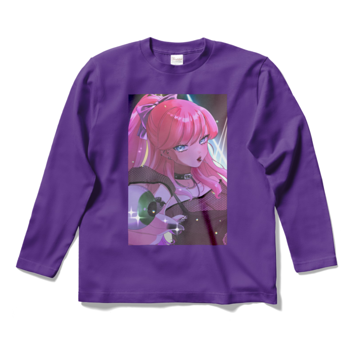 ロングスリーブTシャツ - S - パープル