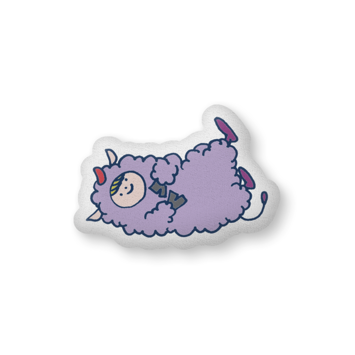 ふかふかクッション - 中（H36×W56cm） - 片面