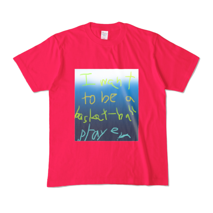 カラーTシャツ - M - ホットピンク (濃色)(1)