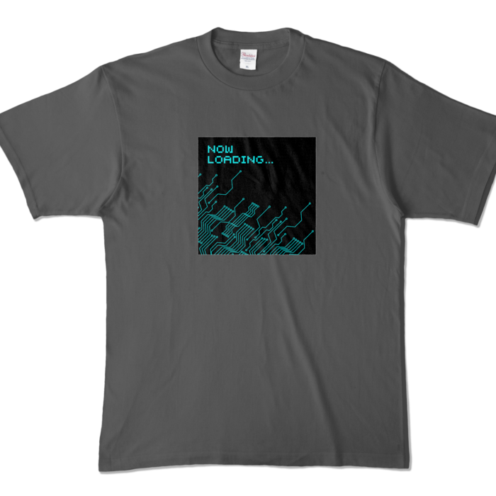 カラーTシャツ - XL - チャコール (濃色)