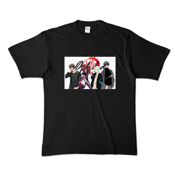 カラーTシャツ - XL - ブラック (濃色)