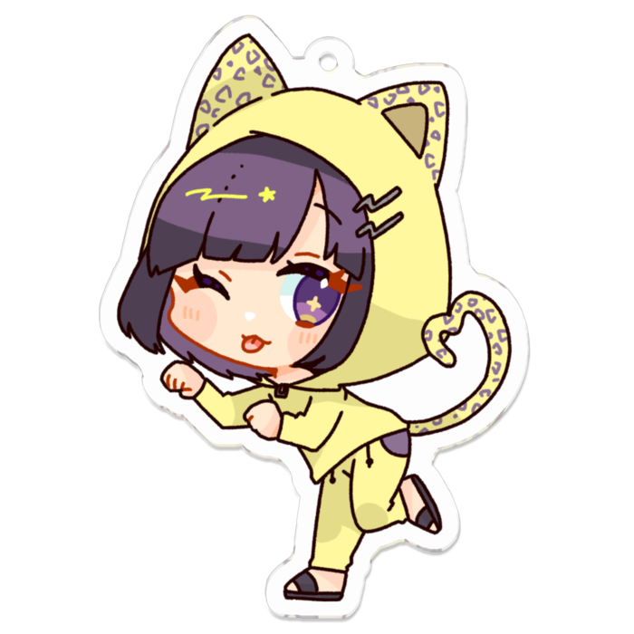 アクリルキーホルダー - 70 x 70 (mm)