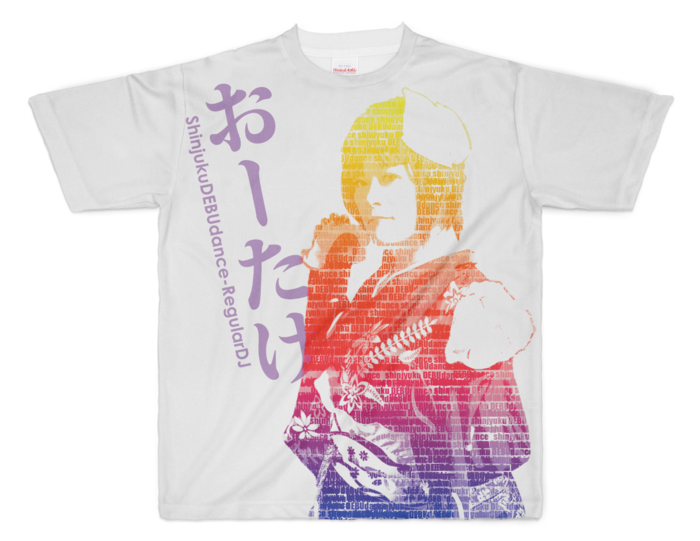 フルグラフィックTシャツ - XL - 正面印刷のみ