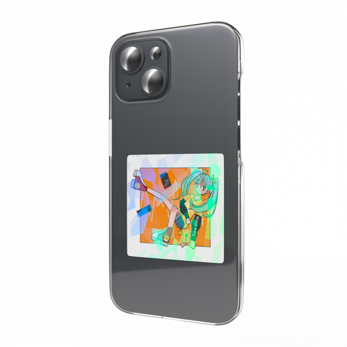 ホログラムスマホステッカー - 縦