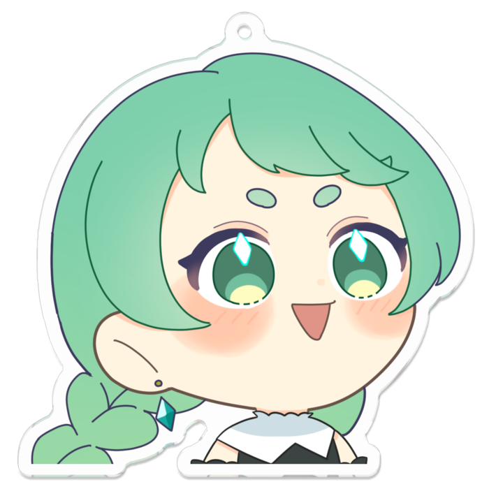 アクリルキーホルダー - 70 x 70 (mm)