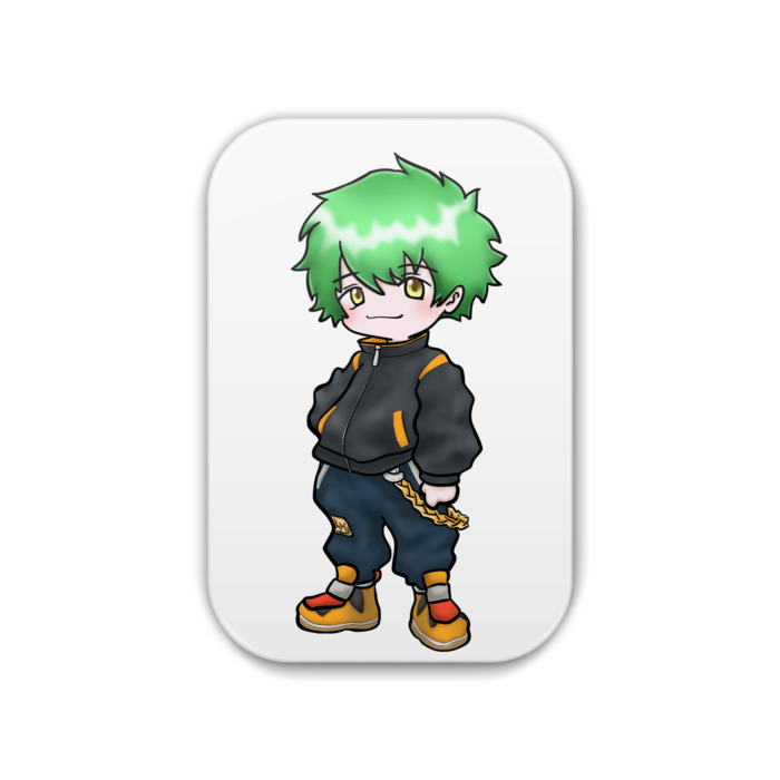 缶バッジ - 角丸 51x76mm