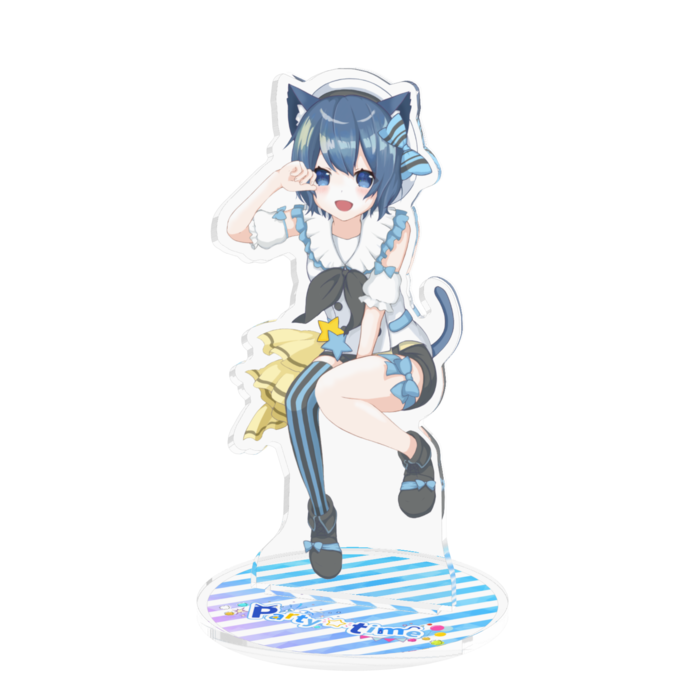 【すわり】Party☆timeアクリルフィギュア - 100x100mm