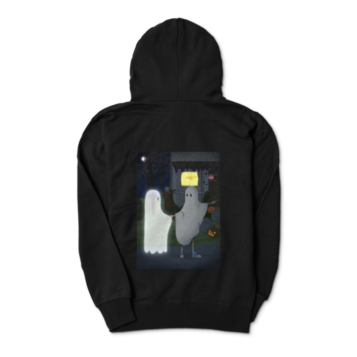 ジップパーカー - S - ブラック