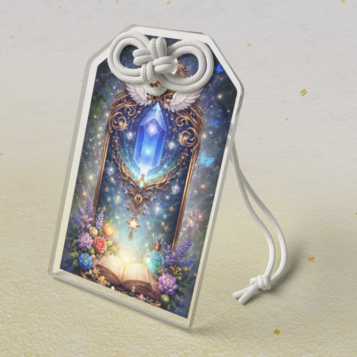 アクリルお守り - 50 × 80mm