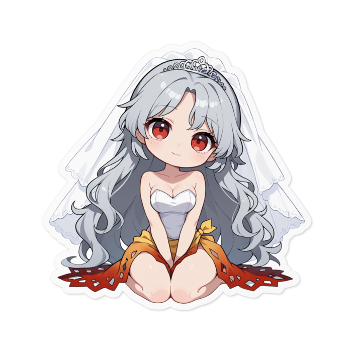 ステッカー - 100 x 100 (mm)(キャラのみ)