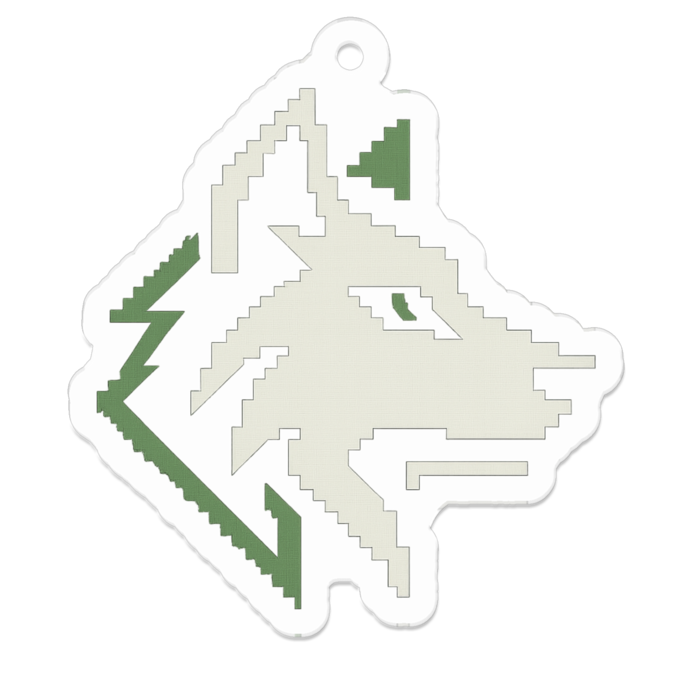 アクリルキーホルダー - 50 x 50 (mm)(2)