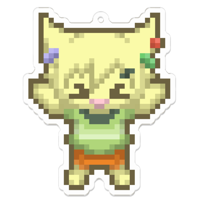 アクリルキーホルダー - 70 x 70 (mm)