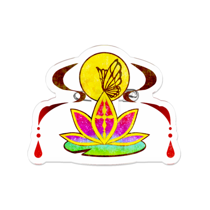 アクリルバッジ - 70 x 70 (mm)