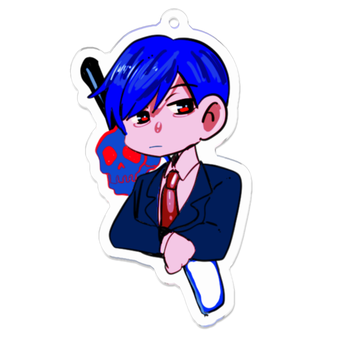 アクリルキーホルダー - 70 x 70 (mm)