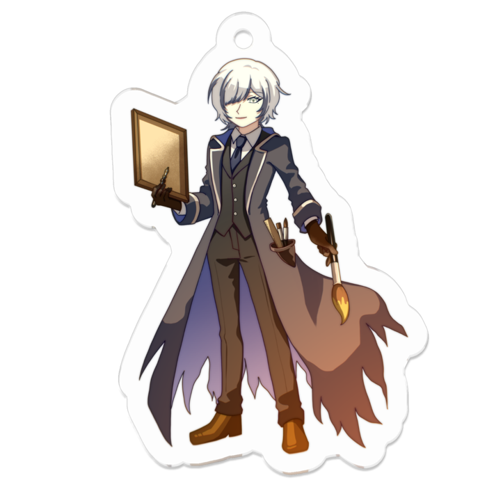 アクリルキーホルダー　50 x 50 (mm)