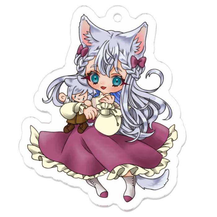 アクリルキーホルダー - 50 x 50 (mm)(1)