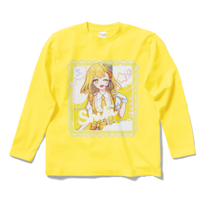 ロングスリーブTシャツ - S - イエロー