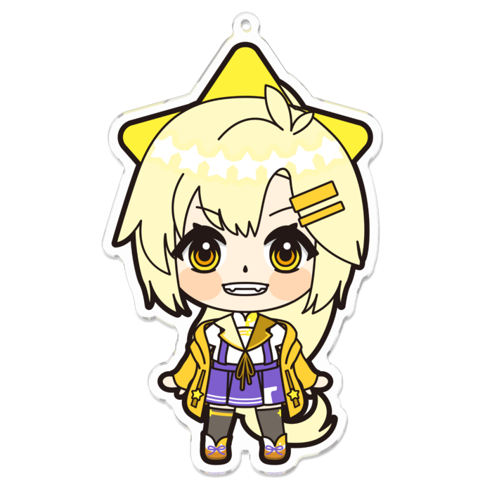 アクリルキーホルダー - 100 x 100 (mm)