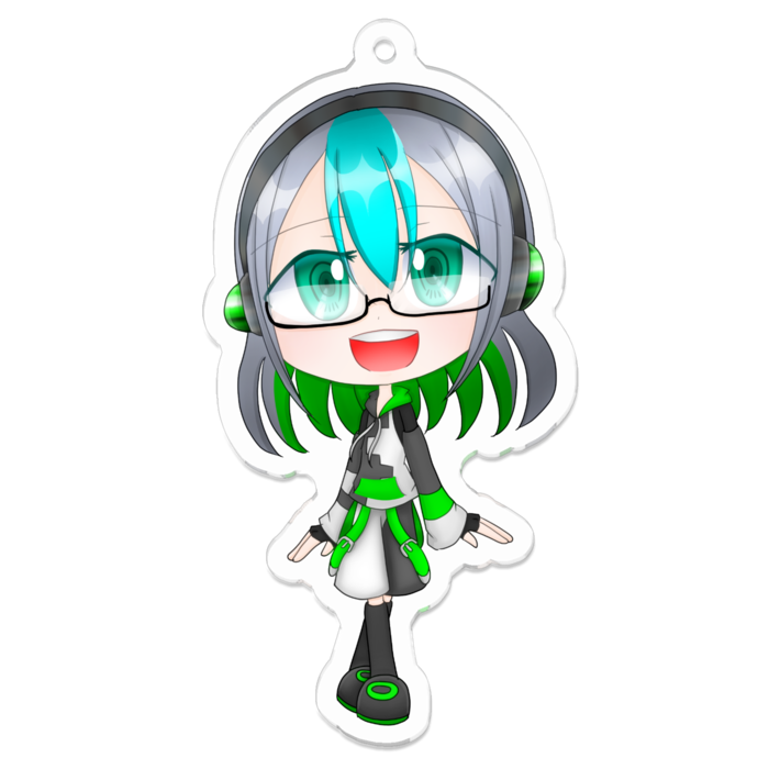 アクリルキーホルダー - 70 x 70 (mm)