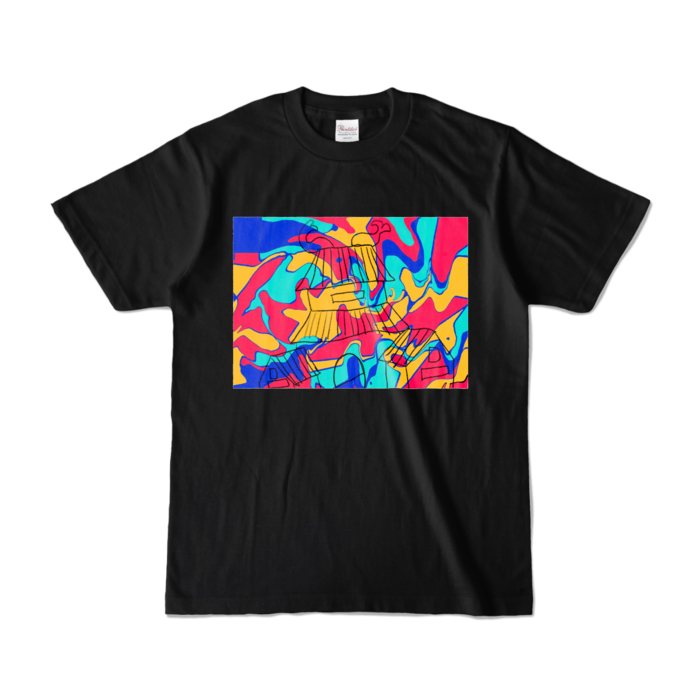 カラーTシャツ - S - ブラック (濃色)