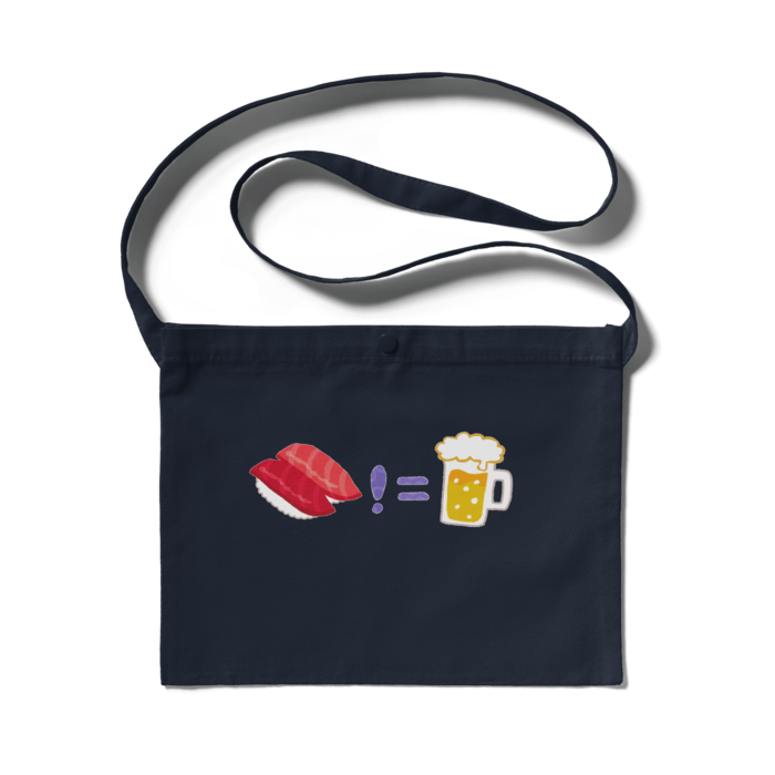 サコッシュ - 300 x 230 (mm) ネイビー