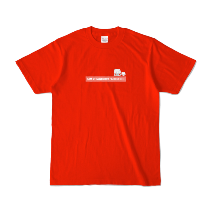 カラーTシャツ - S - レッド (濃色)