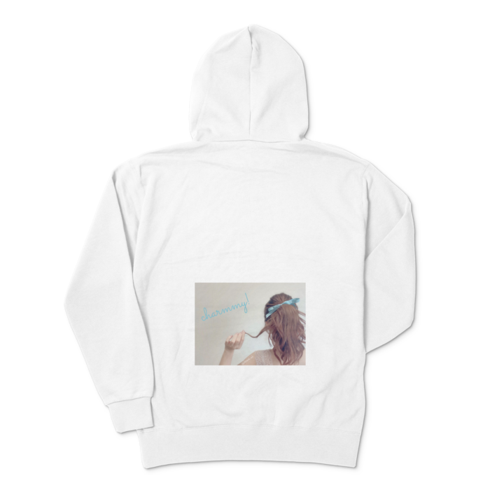 ジップパーカー - XL - ホワイト