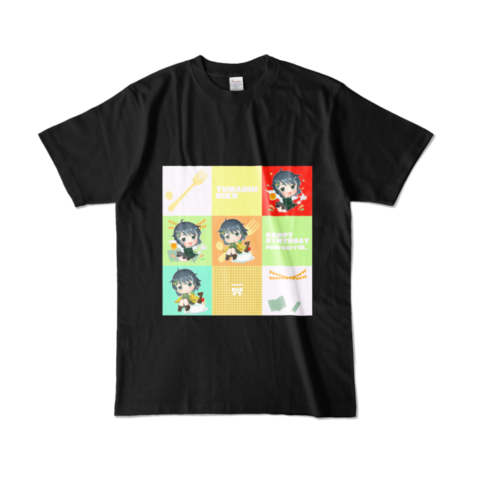 カラーTシャツ - L - ブラック (濃色)