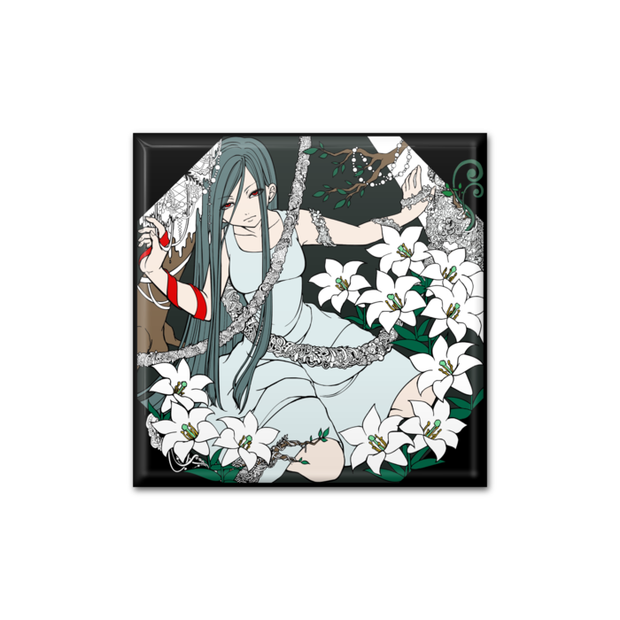 缶バッジ - 四角形40mm