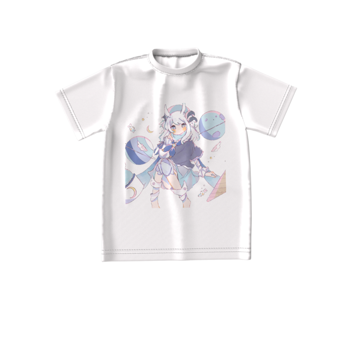 ビッグシルエットTシャツ - S - ほわいと