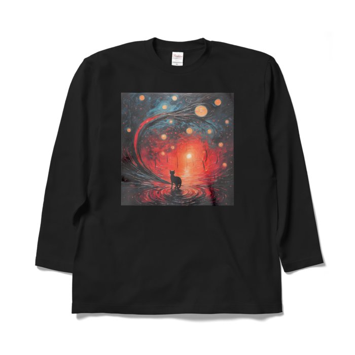 ロングスリーブTシャツ - XL - ブラック