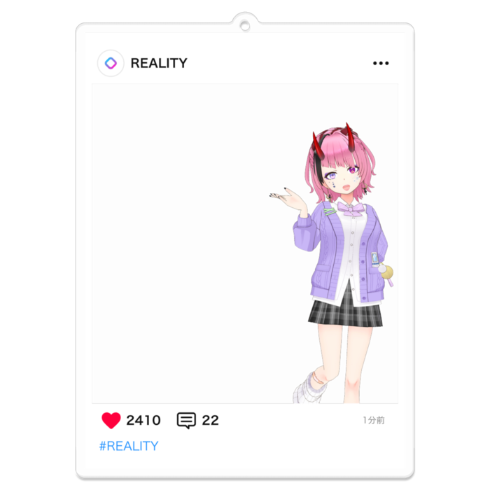 アクリルキーホルダー - 100 x 100 (mm)