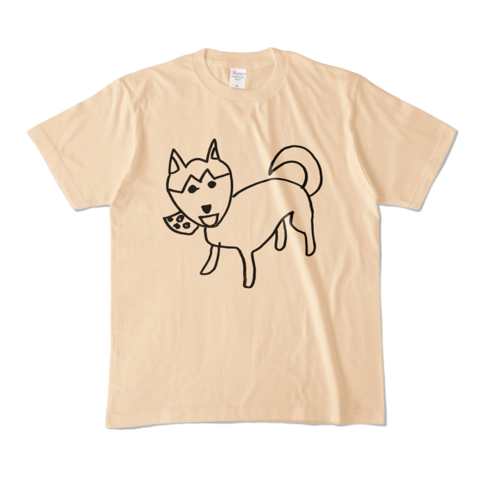 カラーTシャツ - M - ナチュラル (淡色)