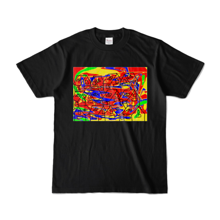 カラーTシャツ - S - ブラック (濃色)